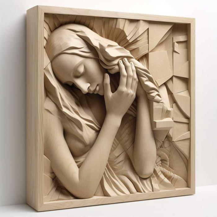 نموذج ثلاثي الأبعاد لآلة CNC 3D Art 